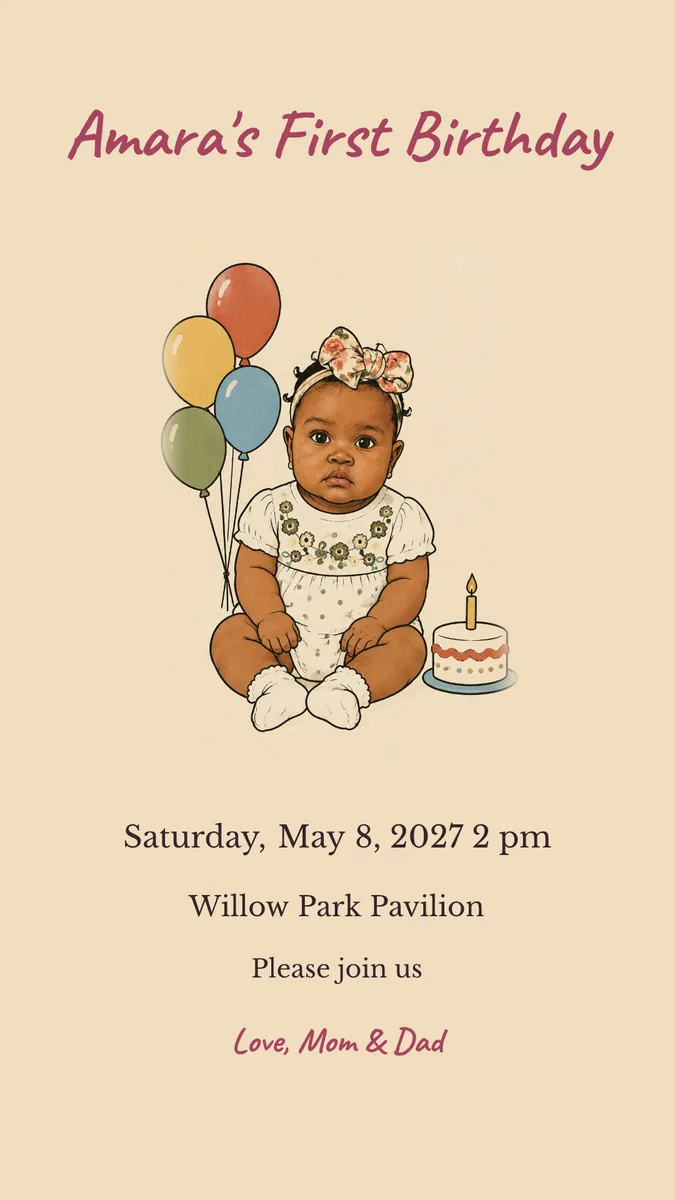 Phone invitation