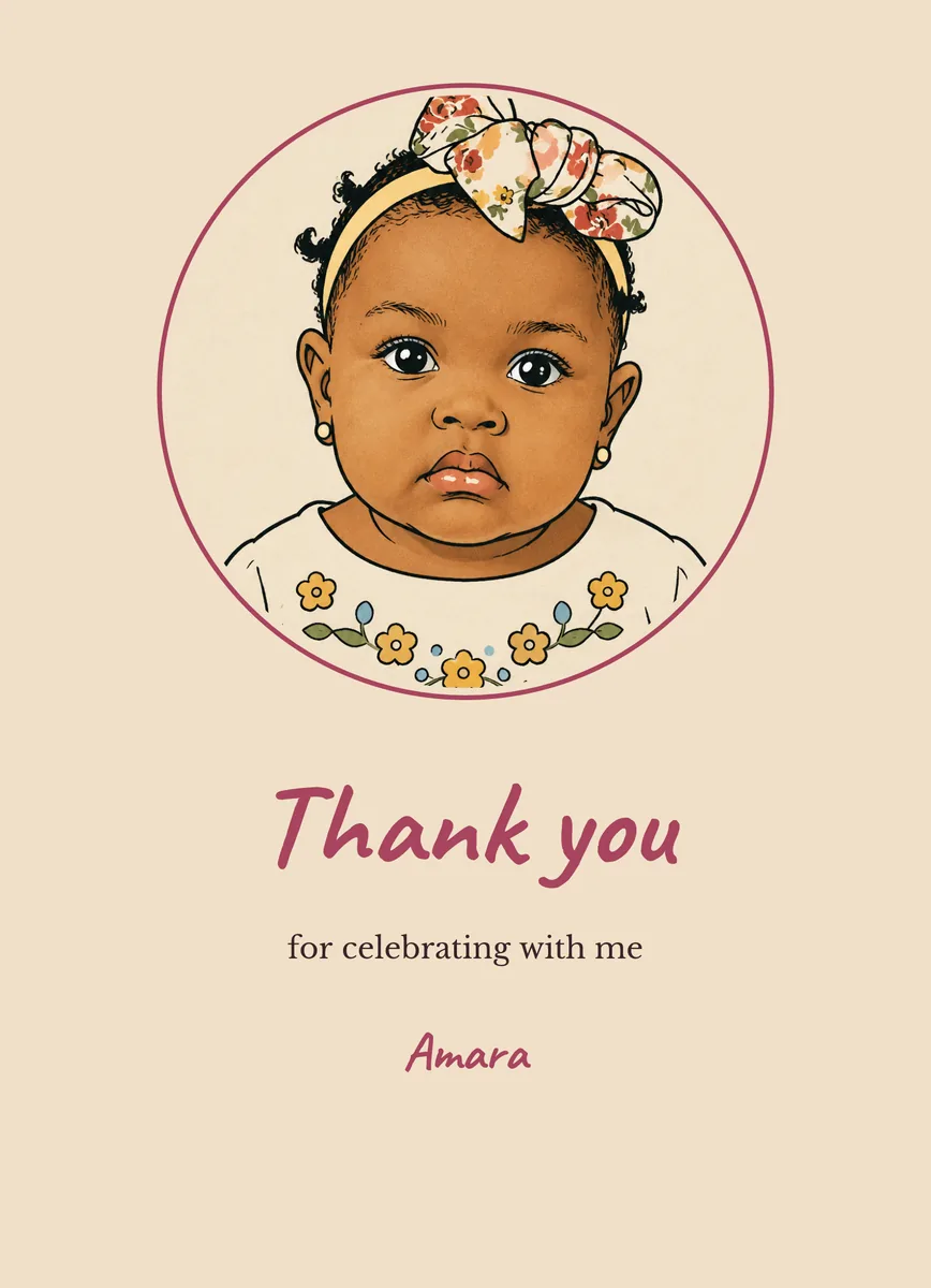 Thank-you card
