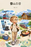 Q 版旅行手帳示例 3：生成效果