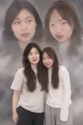 雙人雙重曝光示例 3：生成效果