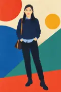 扁平海報示例 3：生成效果