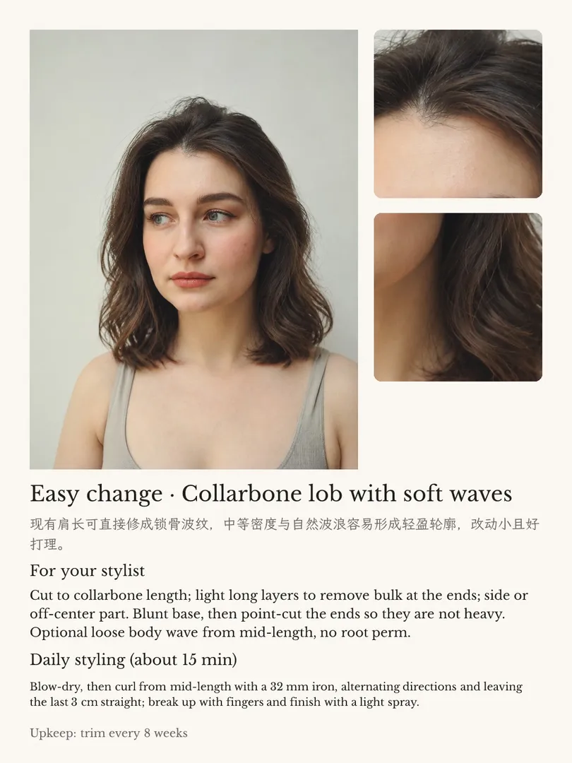 Easy change stylist card