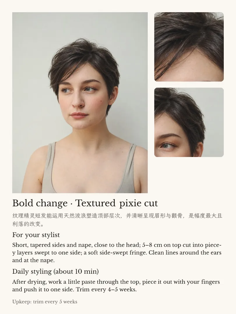 Bold change stylist card