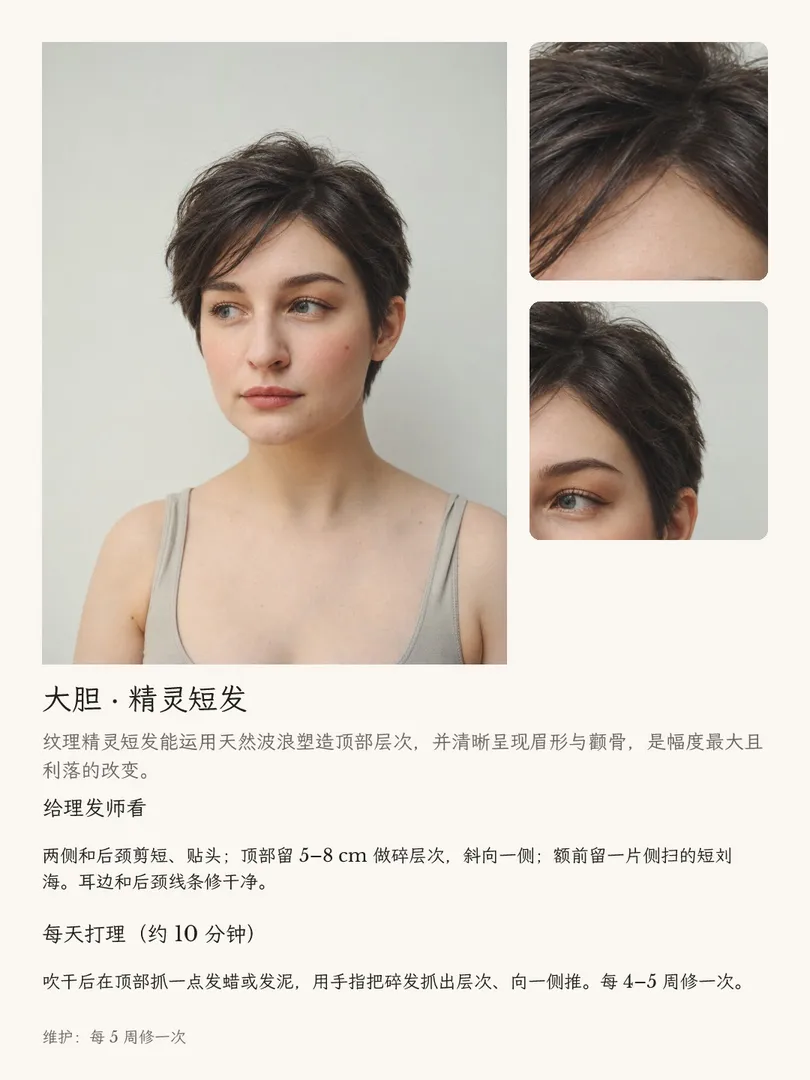 大胆发型卡