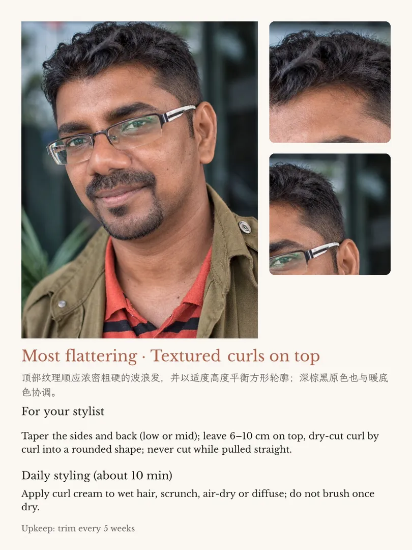 Most flattering stylist card