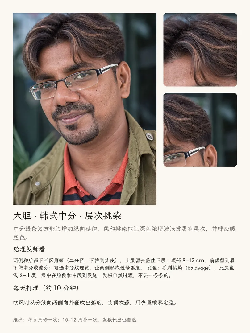大胆发型卡