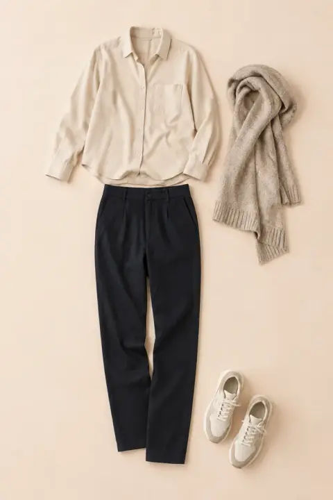 Outfit flat-lay result