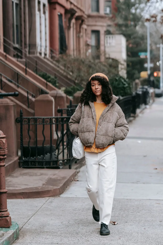 Outfit flat-lay example 3: the photo used