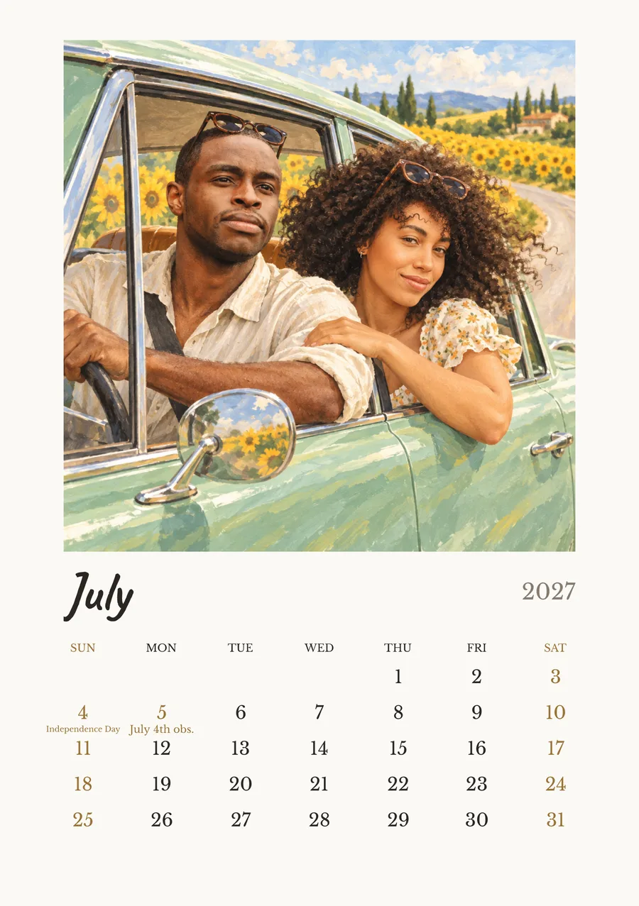 July