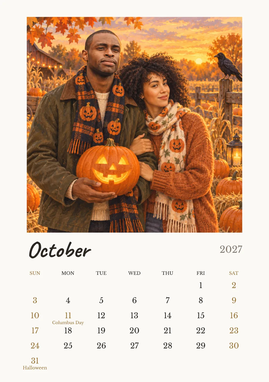 October