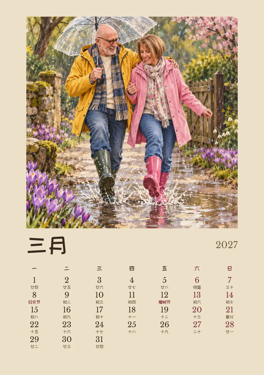 March