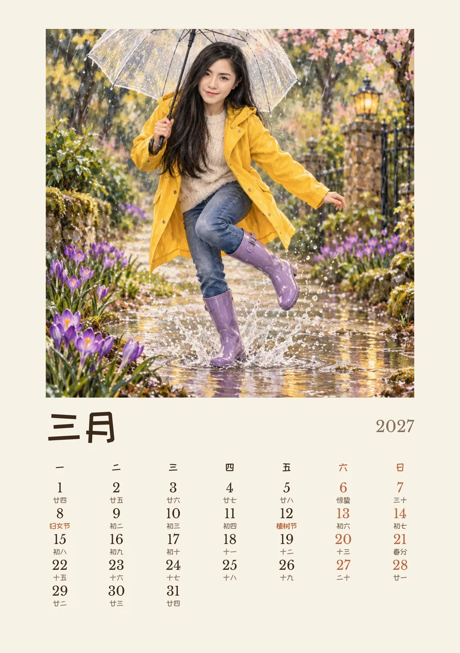 March