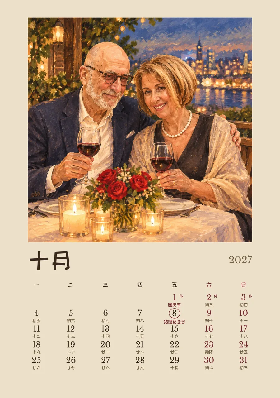 10 月