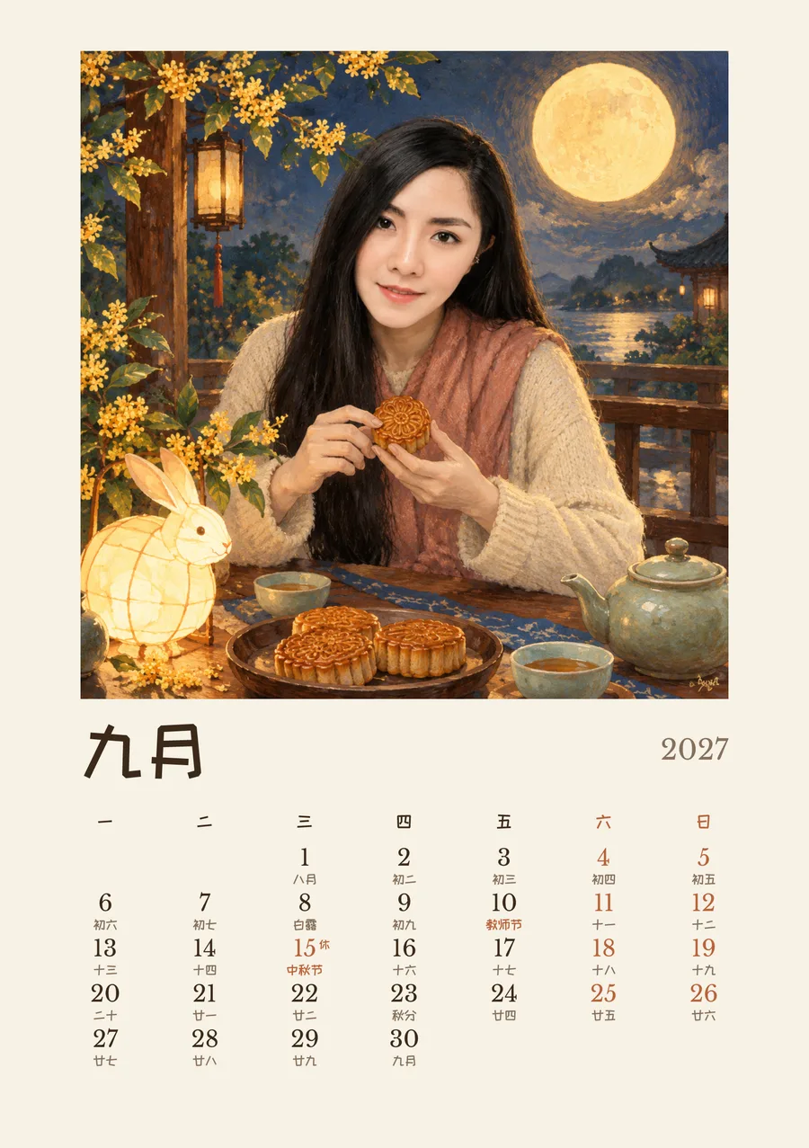9 月