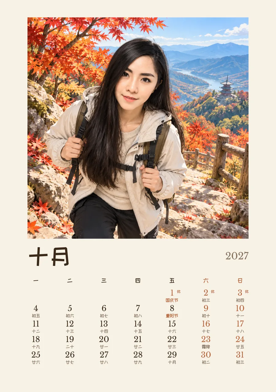 10 月