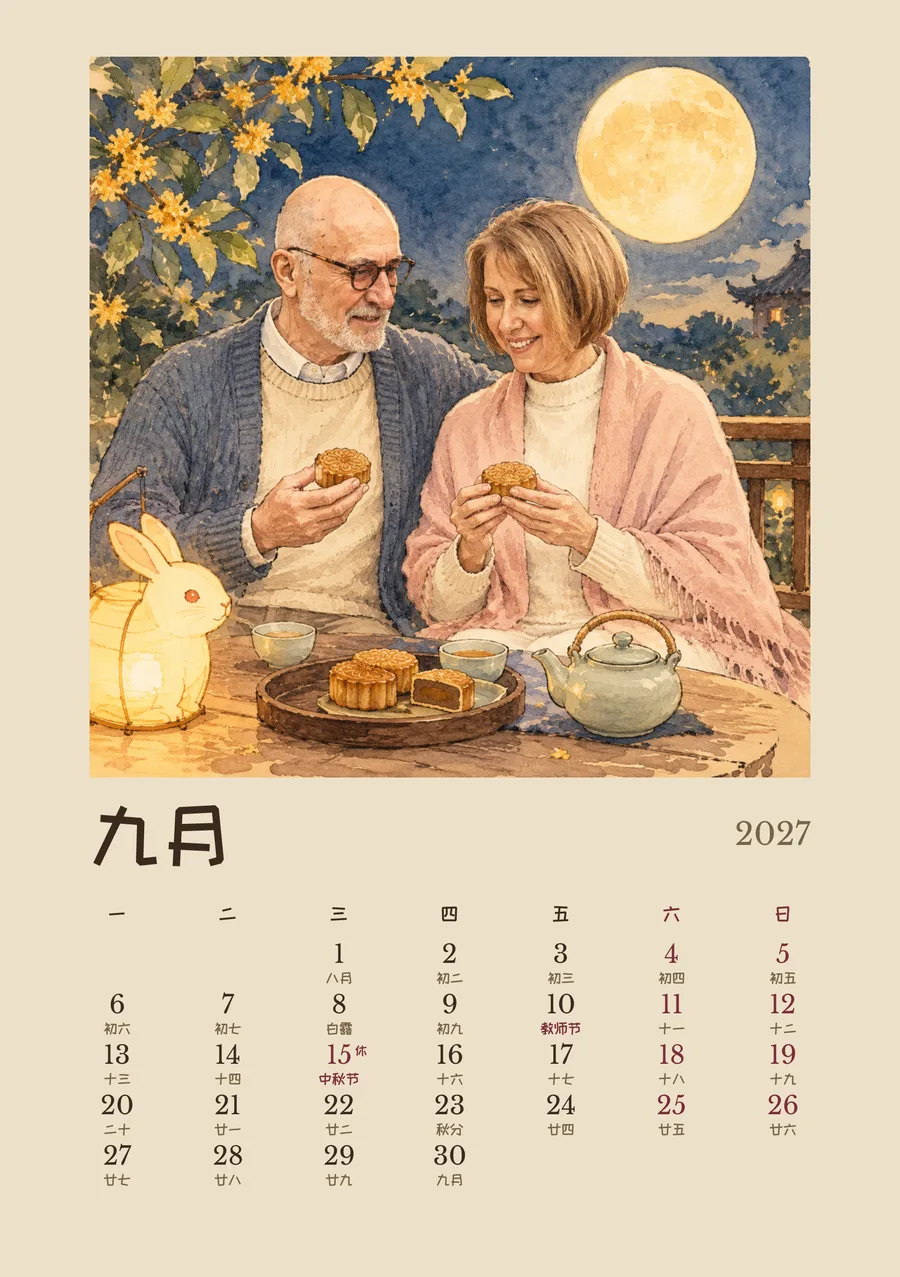 9 月