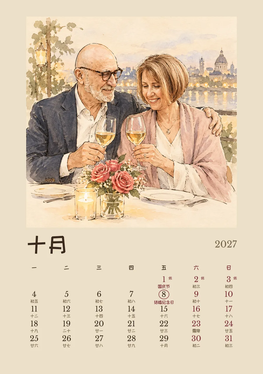 10 月