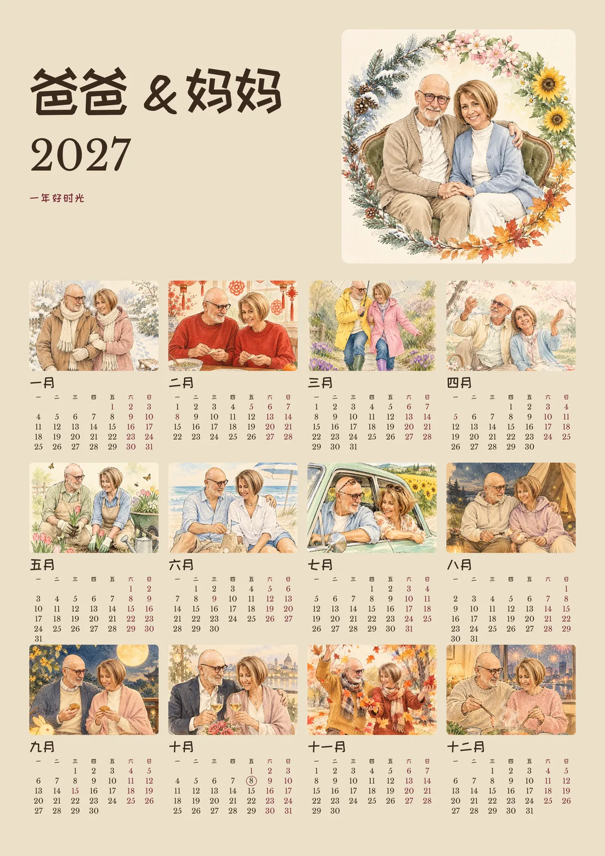 全年總覽