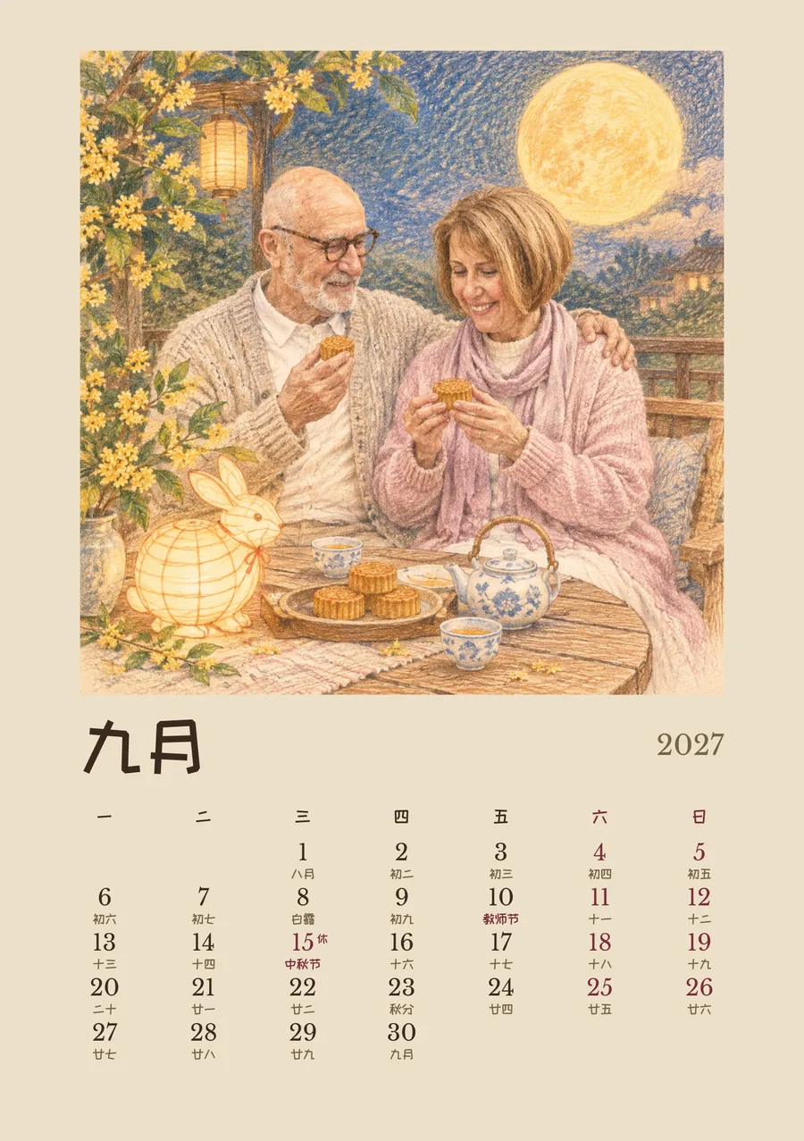 9 月