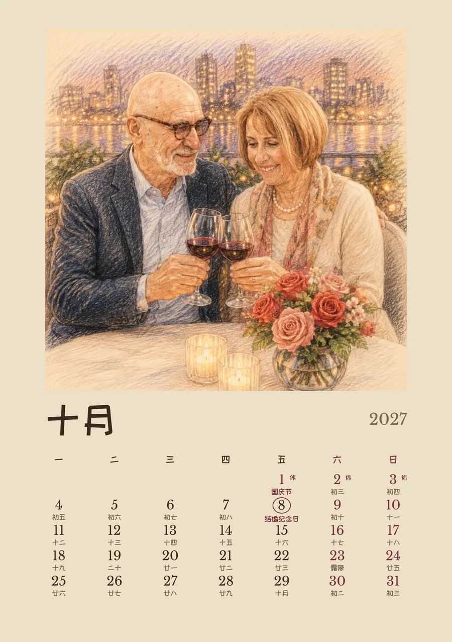 10 月