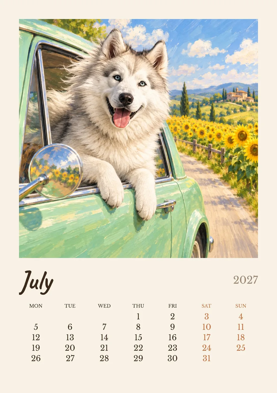 July
