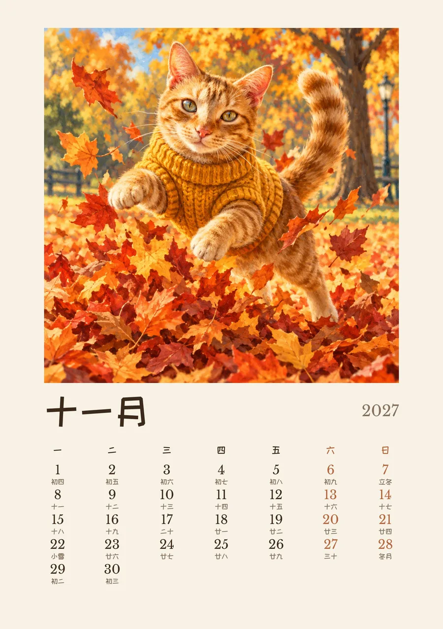 11 月