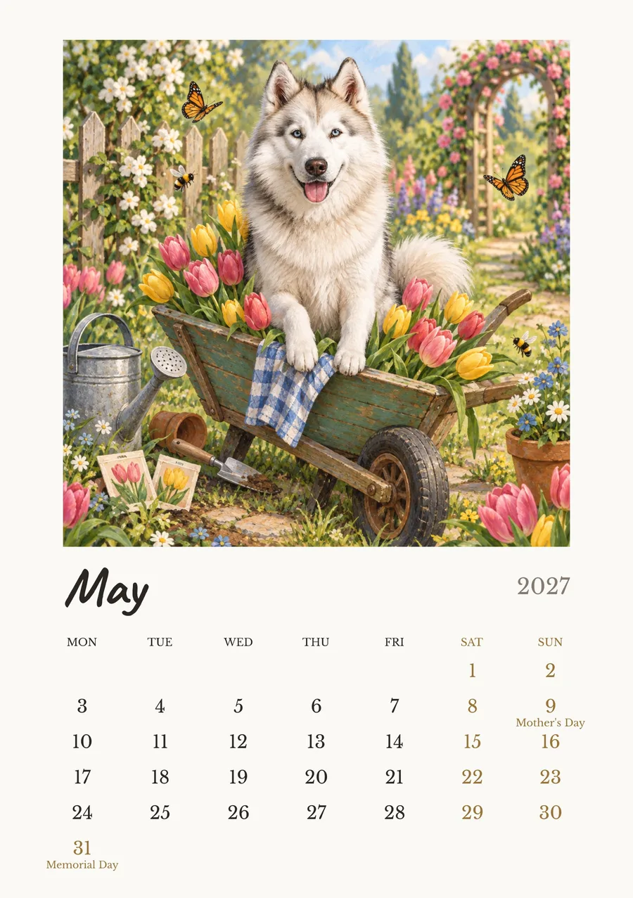 5 月