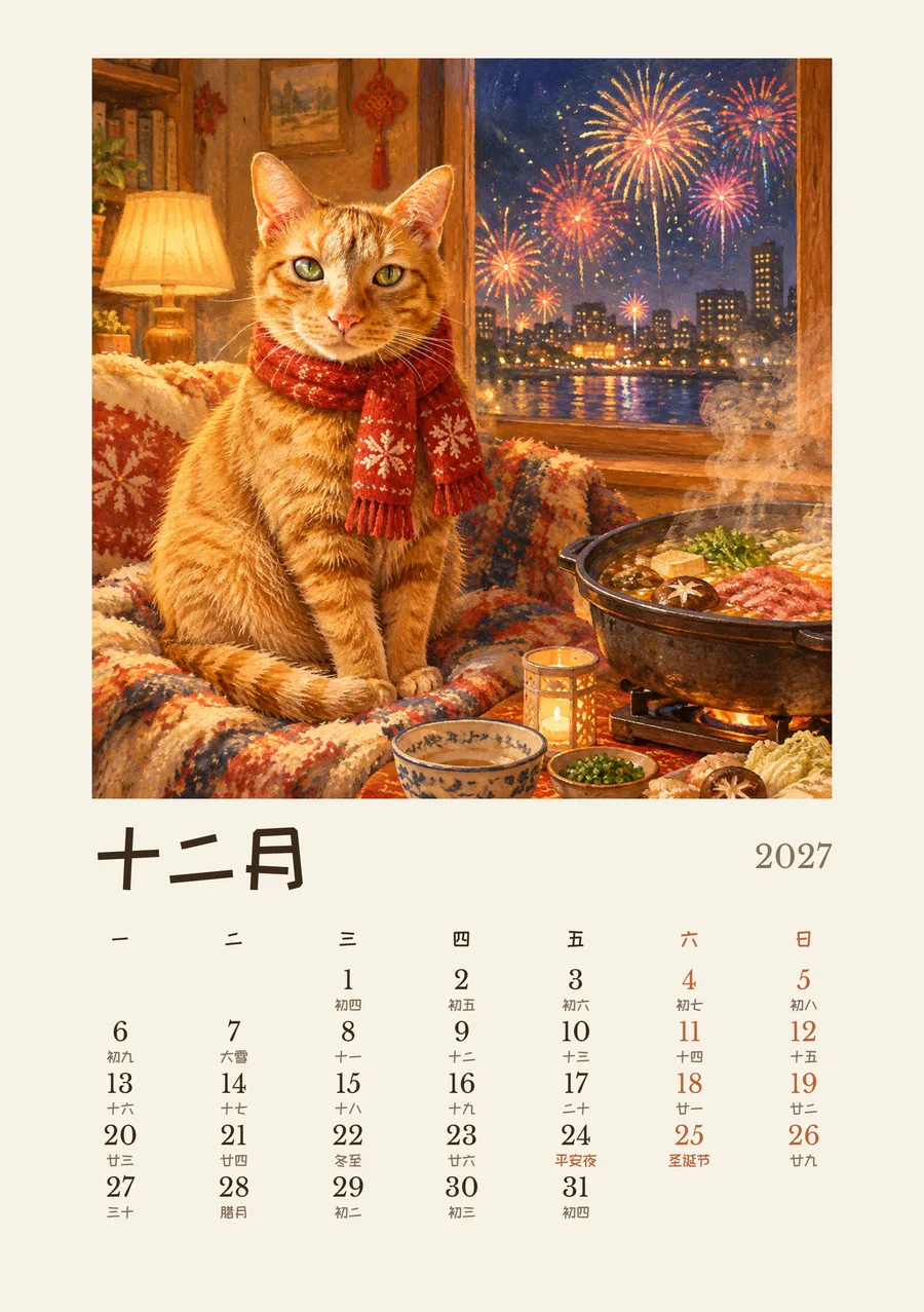 12 月