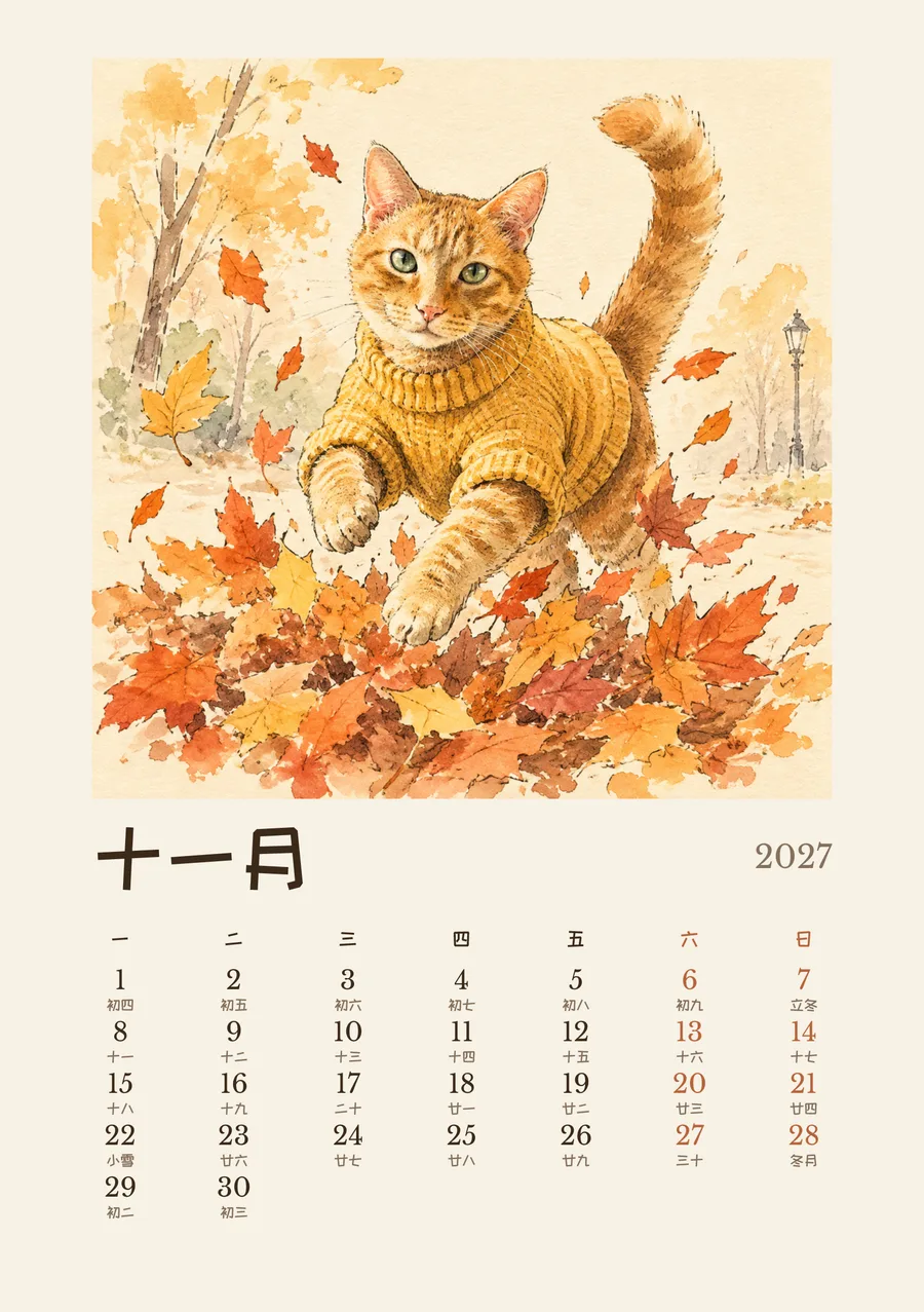 11 月