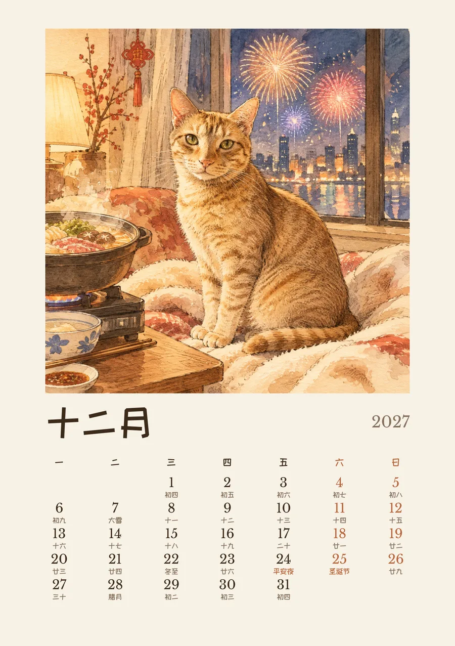 12 月