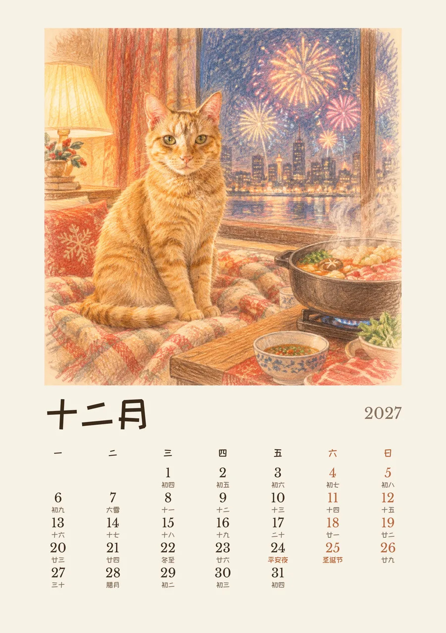12 月