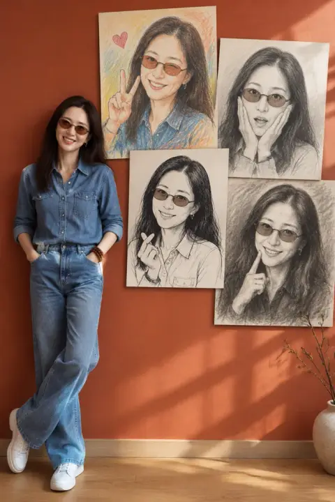 Wall of me result