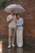 雨中撐傘示例 2：生成效果