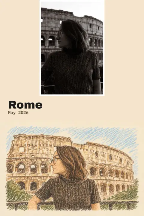 Travel photo poster result