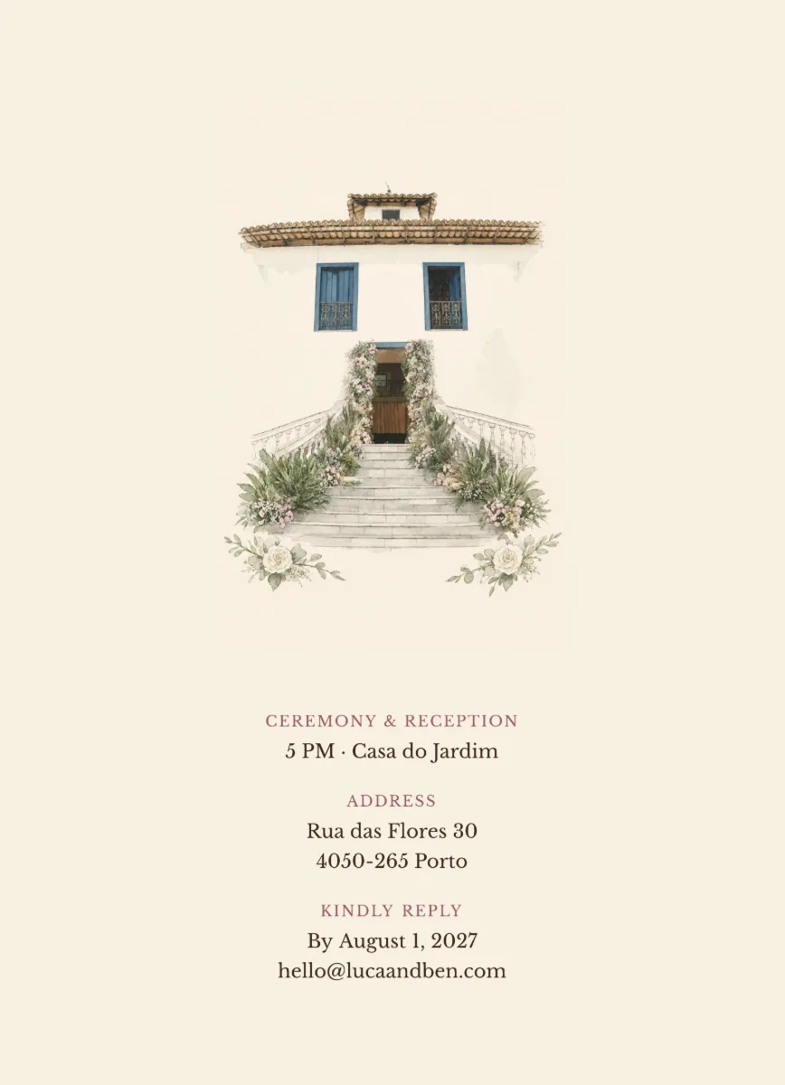 Invitation back